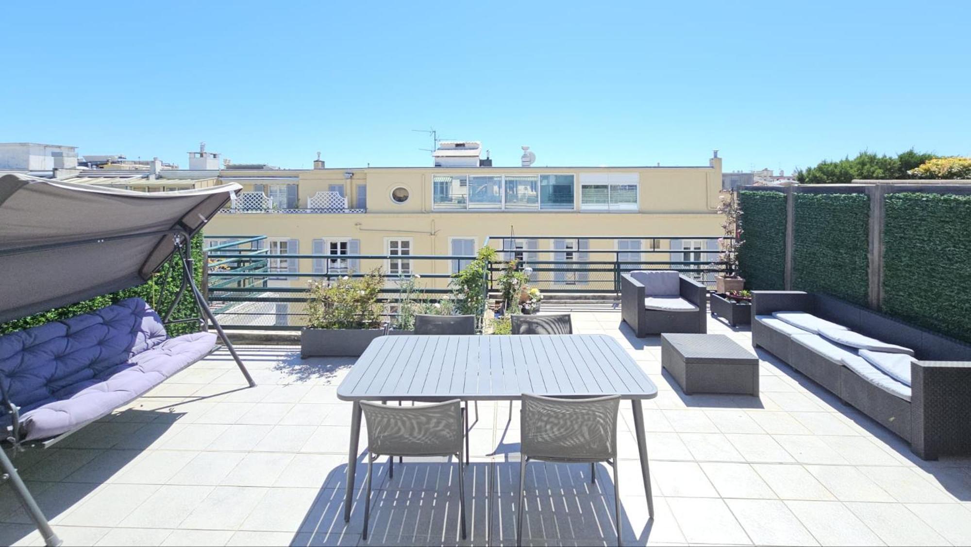 Apartment Deux Pieces Terrasse Sous Les Etoiles Nizza